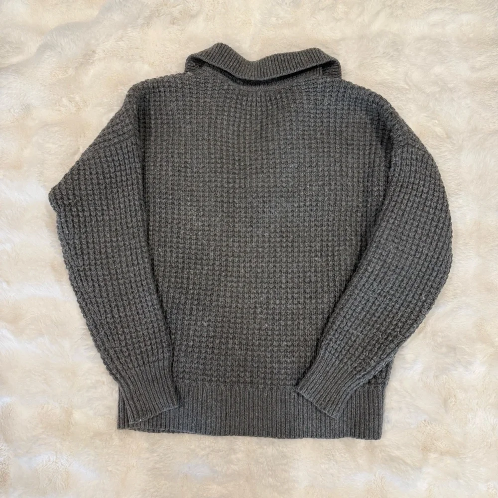 Madewell Waffle Knit Sweater